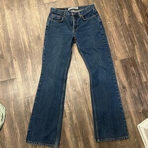 EXPRESS Low Rise Flare Jeans
